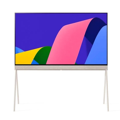 إل جي أوليد Pose 55 بوصة 4K تلفاز ذكي، شاشة بتصميم قابل للثني، معالج a9 Gen5 للذكاء الإصطناعي, 55LX1Q6LA