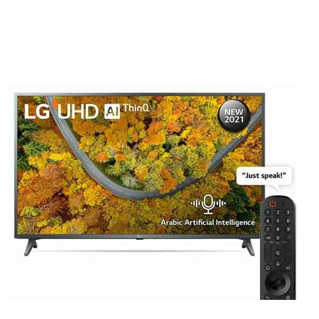 LG UHD 4K TV 65 Inch UP75 Series, 4K Active HDR WebOS Smart AI ThinQ, 65UP7550PVG