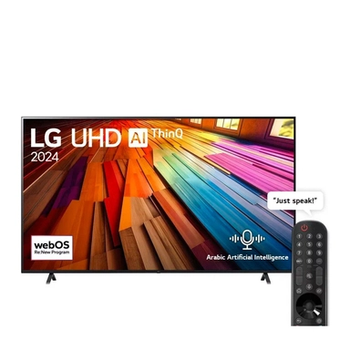 LG 65″ UT80 UHD 4K Smart TV AI, HDR10, webOS | Almanea