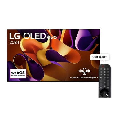 LG 65 Inch LG OLED evo G4 4K Smart TV AI Magic remote Dolby Vision webOS24, OLED65G46LA