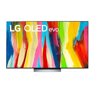 LG OLED TV 77" C2 Series, Cinema Screen Design 4K Cinema HDR WebOS Smart Pixel Dimming, OLED77C26LA