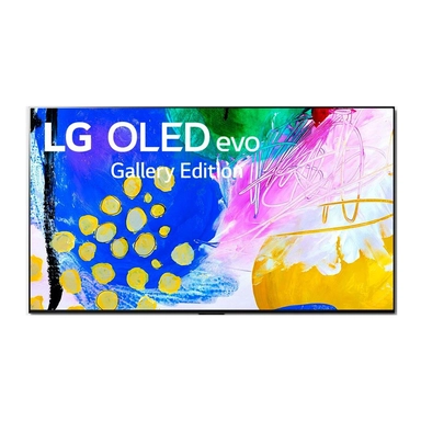 LG OLED TV 77 Inch G2 Series, Gallery Design 4K Cinema HDR WebOS Smart AI ThinQ Pixel Dimming, OLED77G26LA
