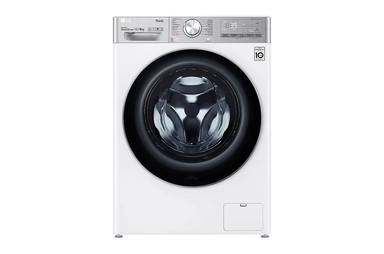 LG Front Load Washer-Dryer 12 KG, 8 KG, White, WSV1208WHT