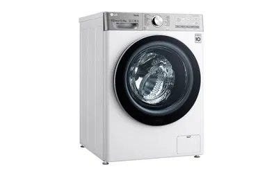 غسالة LG اتوماتيك امامية 12 ك ابيض تنشيف 8 ك WSV1208WHT