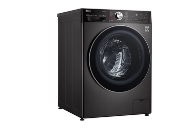 LG Front Load Washer-Dryer 12 KG, 8 KG, Silver Steel, WSV1208BST