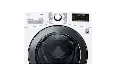 LG Front load Washer-Dryer 17 / 10 KG, White, WS1710WHT