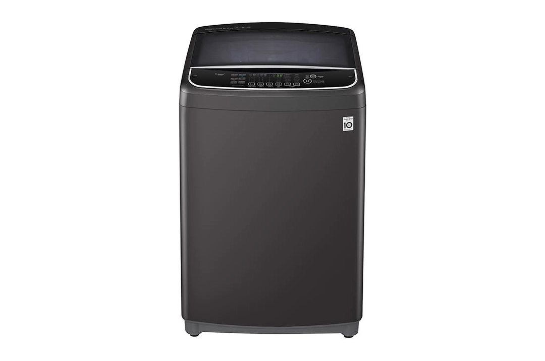 LG 11 Kg Top Load washing Machine, Middle Black Colour, TurboWash3D™, Steam, Tub Clean, WTS11HHDK