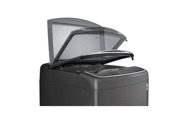 LG 11 Kg Top Load washing Machine, Middle Black Colour, TurboWash3D™, Steam, Tub Clean, WTS11HHDK