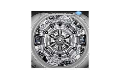 LG 11 Kg Top Load washing Machine, Middle Black Colour, TurboWash3D™, Steam, Tub Clean, WTS11HHDK