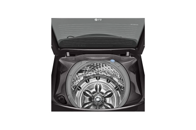LG 11 Kg Top Load washing Machine, Middle Black Colour, TurboWash3D™, Steam, Tub Clean, WTS11HHDK