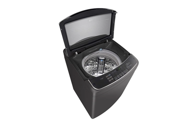 LG 11 Kg Top Load washing Machine, Middle Black Colour, TurboWash3D™, Steam, Tub Clean, WTS11HHDK