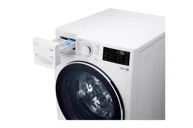 LG Front Load Washing Machine 13 Kg, White, WS1308WHT