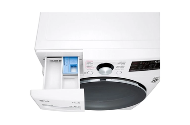 غسالة LG اتوماتيك امامية 13 ك ابيض  WF1310WHT