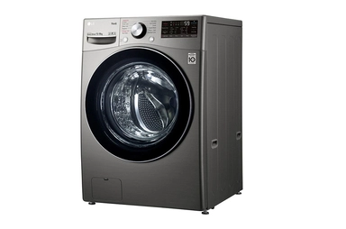 LG Front Load Washer-Dryer 15 KG, 8 KG, Silver Steel, WS1508XMT
