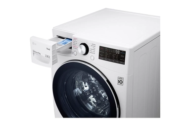 LG Front Load Washing Machine 15 kg, White, WF1510WHT