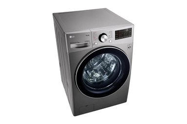 LG Front Load Washing Machine 15 kg, Steel, WF1510XMT