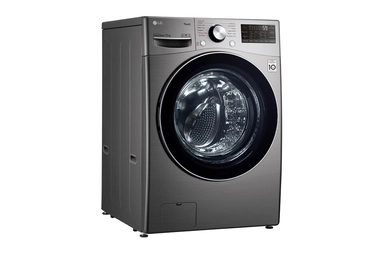 LG Front Load Washing Machine 15 kg, Steel, WF1510XMT