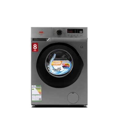 غسالة هام أمامية 8 ك فضي Inverter تنشيف 5 ك HMCFL8D5S-22