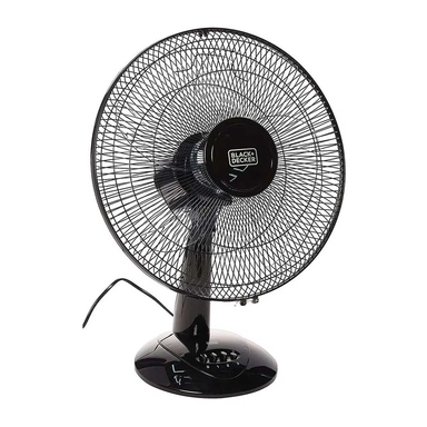 مروحة مكتب بلاك & ديكر 60 واط اسود FD1620-B5