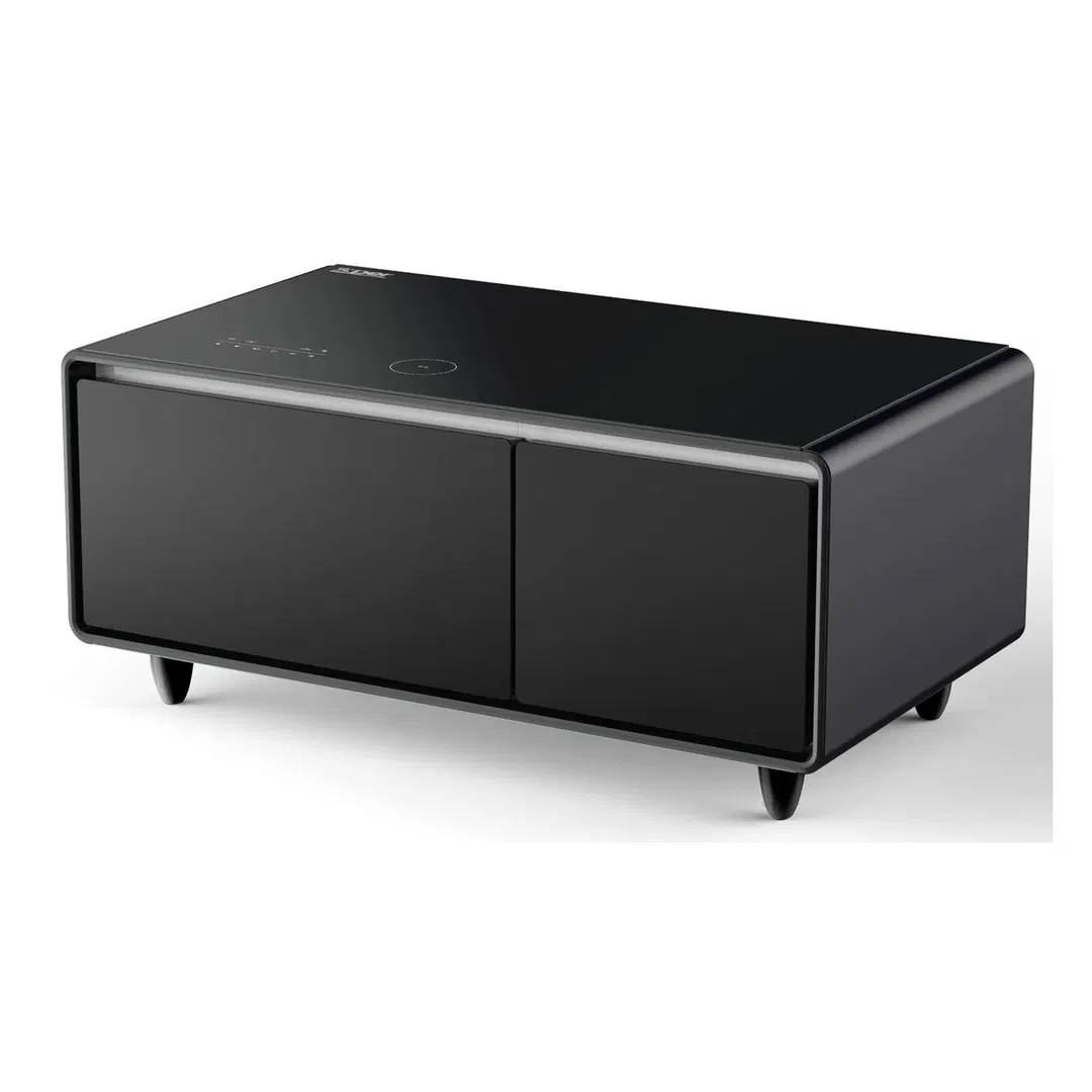 Xper Smart Table with Built-in Refrigerator 93L, Black, XPSTF-90BL