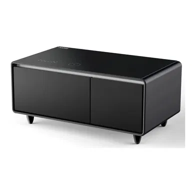 Xper Smart Table with Built-in Refrigerator 93L, Black, XPSTF-90BL