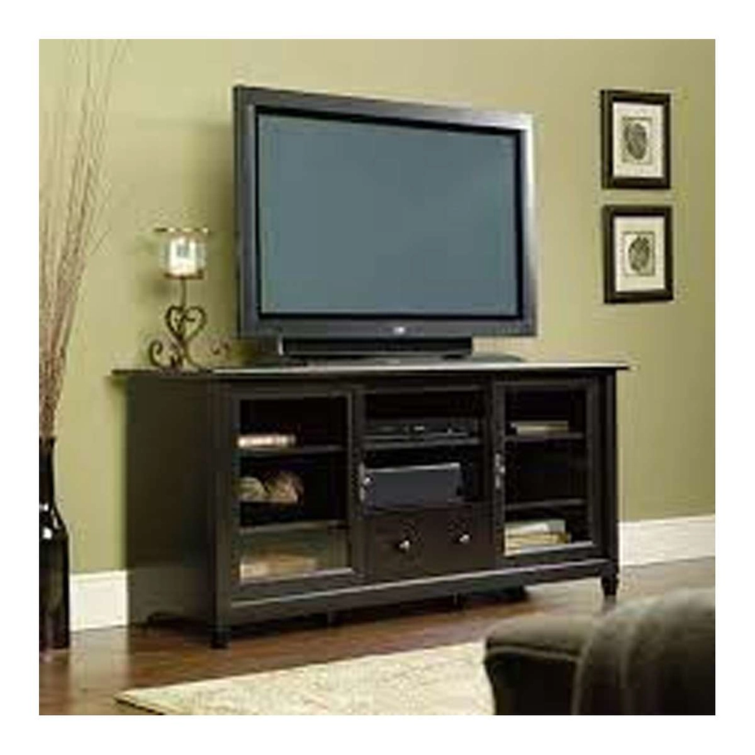 Talida stand table, dark brown, up to 60 inches, 409048