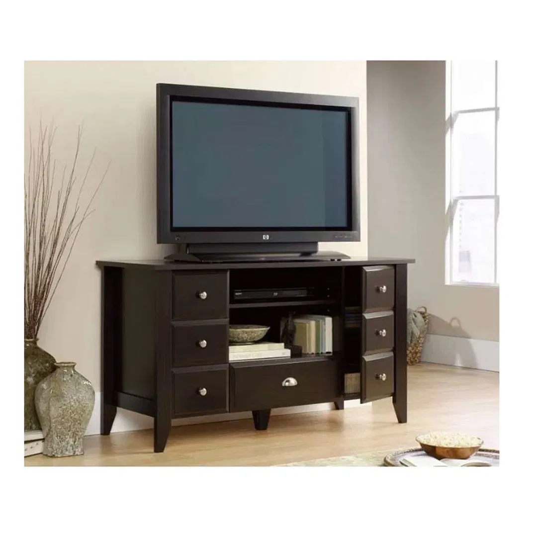 Talida stand table, dark brown, up to 60 inches, 409732