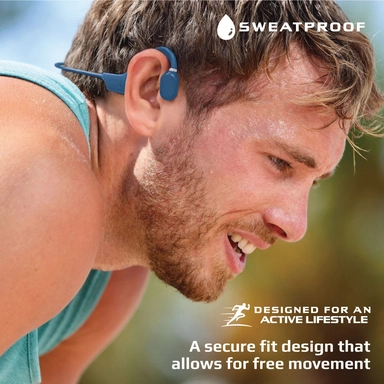 Promate Audio Conduct Endurance Wireless Headphone Blue