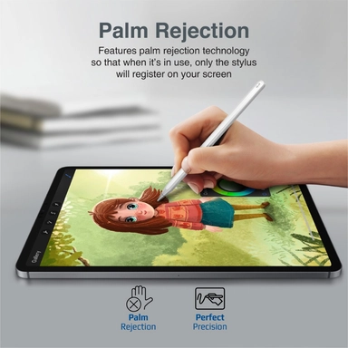 قلم بروميت ستايلس لجهاز iPad مع ميزة رفض راحة اليد باللون الأسود
