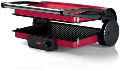 Bosch W2000 Double-Sided Grill, Red, TCG4104GB