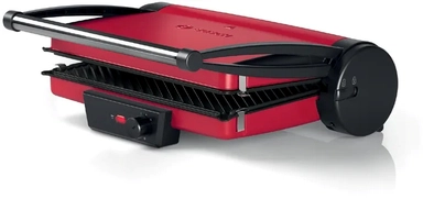 Bosch W2000 Double-Sided Grill, Red, TCG4104GB