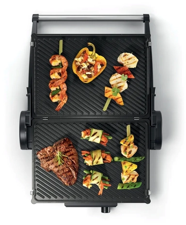 Bosch W2000 Double-Sided Grill, Red, TCG4104GB