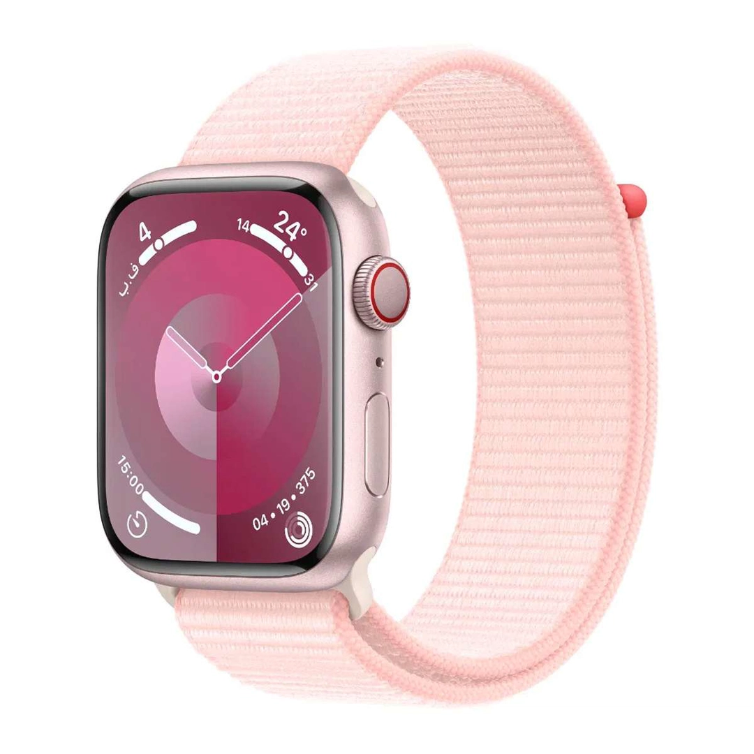 Apple Watch Series 9 GPS + Cellular 45mm Pink Sport Loop