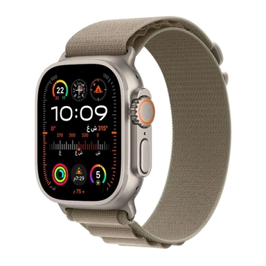 Apple Watch Ultra2 GPS+Cellular 49mm Titanium & Olive-Medium