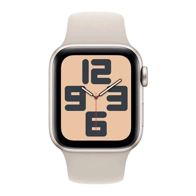 Apple Watch SE GPS 40mm Starlight Aluminium Sport Band - M/L
