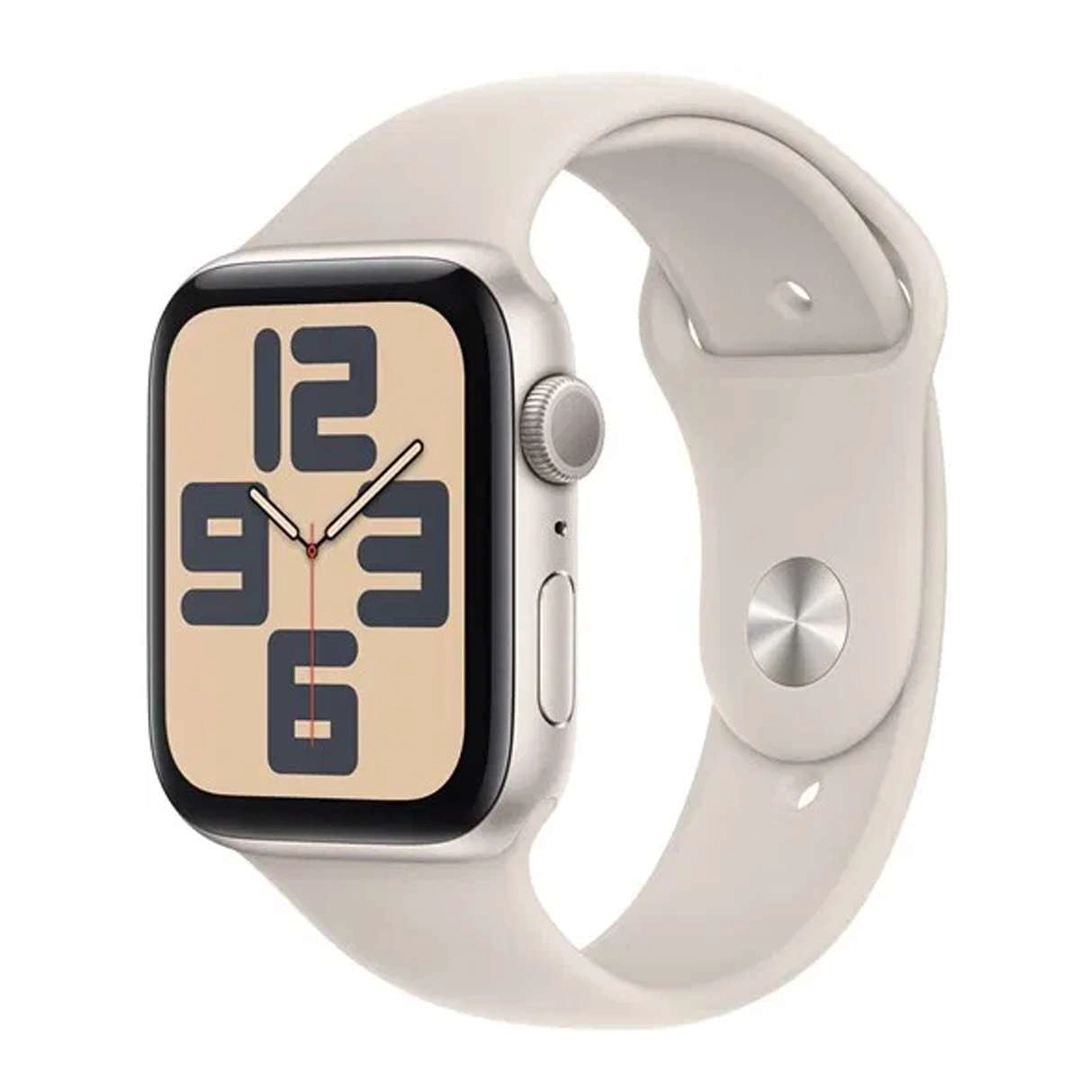 Apple Watch SE GPS 44mm Starlight Aluminium Sport Band - S/M
