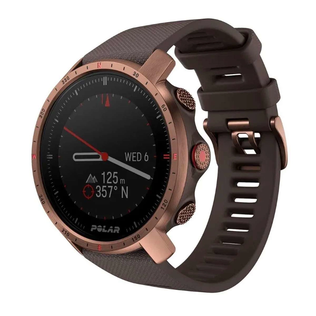 Polar Grit X Pro Synthetic Rubber GPS Watch 47MM Arctic Gold