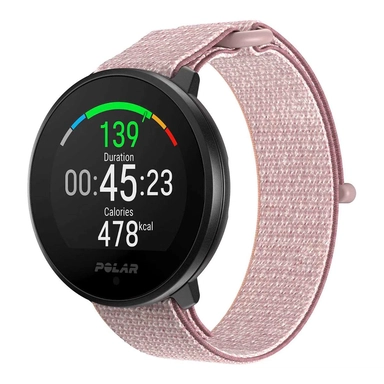 Polar Unite Fitness Hook & Loop Sports Watch 47MM Pink