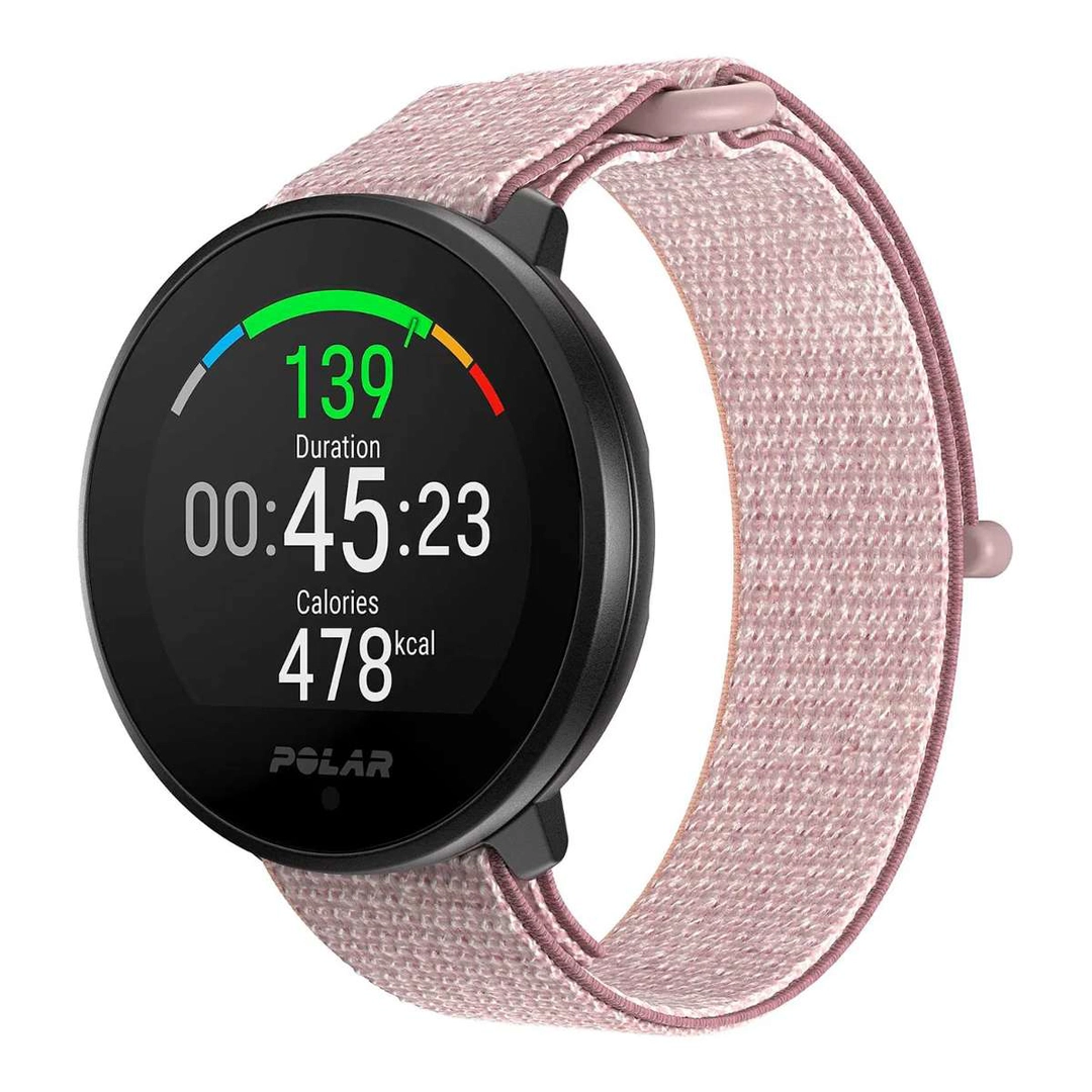 Polar Unite Fitness Hook & Loop Sports Watch 47MM Pink