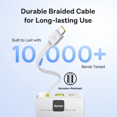 Baseus Power Bank 10000 mAh 22.5W - Cosmic White