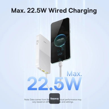 Baseus Power Bank 10000 mAh 22.5W - Cosmic White