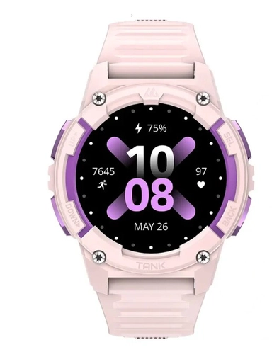 Kospet Smart Watch Tank S2  GPS 34mm Calling IP69K-Pink