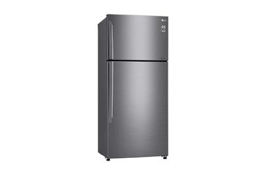 ثلاجة LG بابين 20.9 قدم فضى LT22CBBSLN