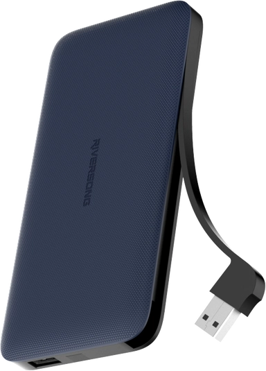 Riversong Powerbank Vista 10 PB37 10000mAh MFI - Data - Blue