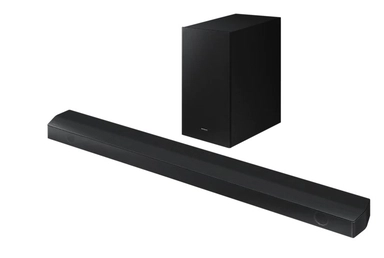 Samsung Wireless Soundbar 3.1Ch with Dolby Digital / DTS Virtual:X, Subwoofer, Bluetooth Connectivity, HW-B650/SA