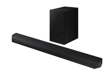 Samsung Wireless Soundbar 3.1.2Ch with Dolby Atmos / DTS:X, 2 Up-Firing Speakers, Subwoofer, Bluetooth Connectivity, HW-Q600B/SA