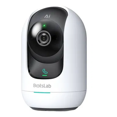 Botslab Indoor Cam2 Pro Extend Smart AI WiFi Night Vision White