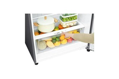 LG Top Freezer Refrigerator 20.9 CU.ft, Inverter Linear Compressor LT22CBBSLN