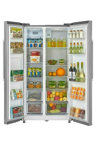 ثلاجة هام دولابي استيل 18 قدم انفرتر HM900SSDFR-M22INV