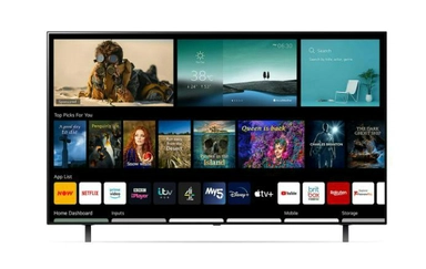 LG OLED 4K TV 65 Inch A1 series, Self lighting OLED, a7 Gen4 AI Processor 4K, OLED65A1PVA